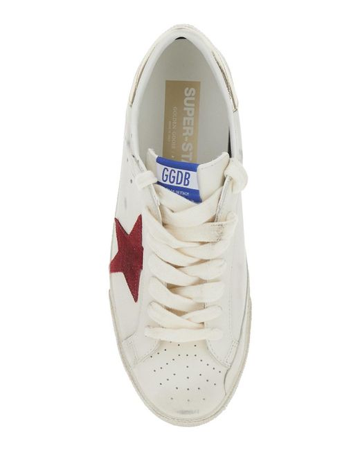 Golden Goose Deluxe Brand Multicolor 'Superstar' Low Sneakers Vintage Effect With Pull-Tab for men