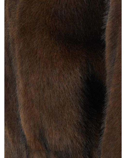 VALENTINI 1972 Brown Bomber Jacket With Wide Collar