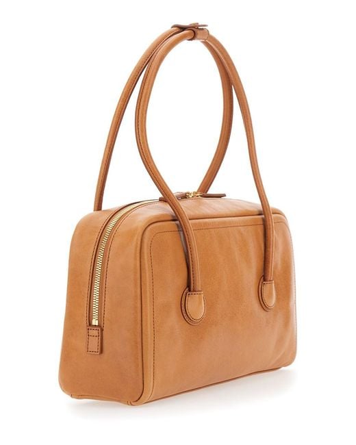 MARGE SHERWOOD Brown Soft Boston Small