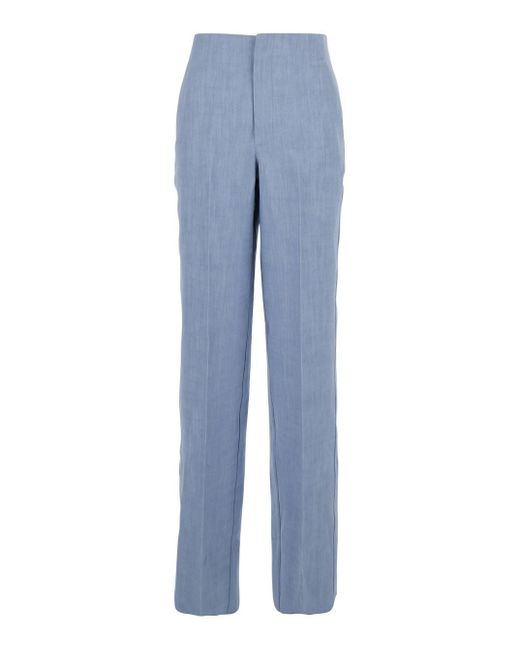 Seafarer Blue 'Colorado' Pants With Maxi Pocket Applied On The B