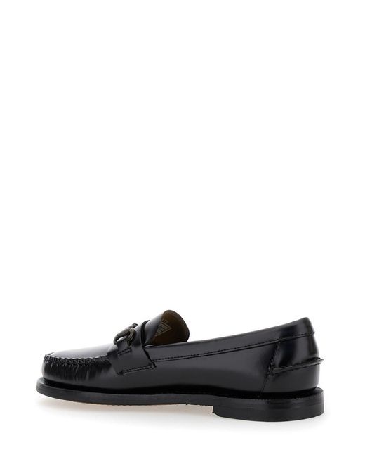 Sebago Black Joe Loafers With Horsebit