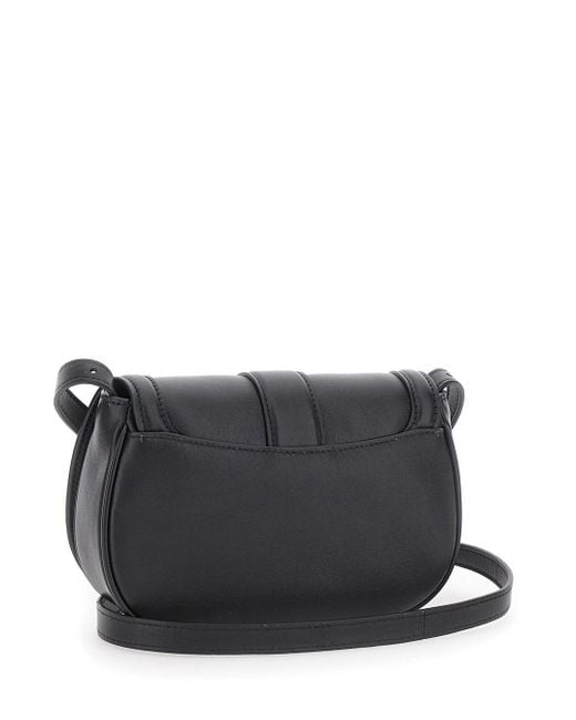 McQueen Multicolor 'Satchel Mini' Crossbody Bag With T-Buckle And Embossed Logo