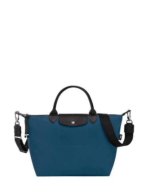 Longchamp Blue 'Le Pliage Energy Large' Handbag With Adjustable And Re