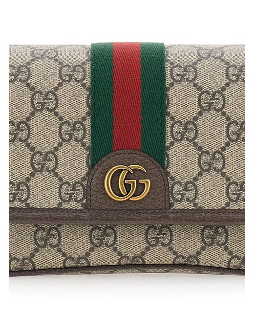 Borsa A Tracolla 'Ophidia' Con Tracolla Regolabile E Removibile di Gucci in Multicolor da Uomo