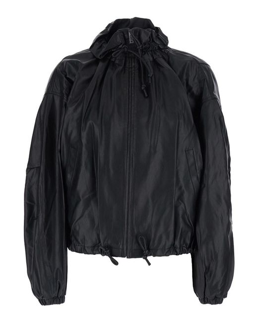 Isabel Marant Black Neela Faux Leather Jacket