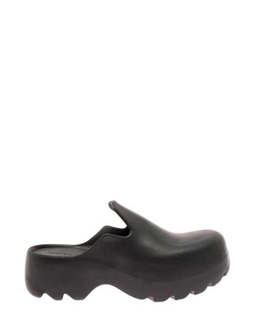 bottega veneta rubber mules