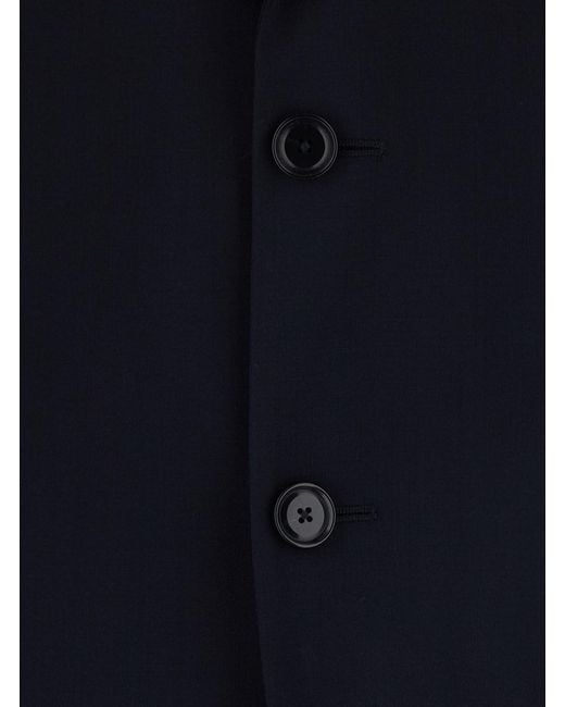 Boss Blue 'Houston' Single-Breasted Suit With Notched Revers for men