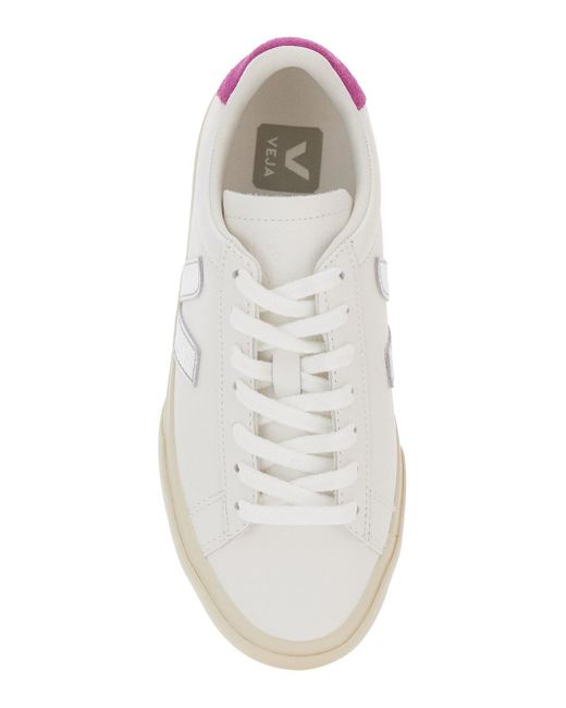 Veja White Sneakers Campo Leather