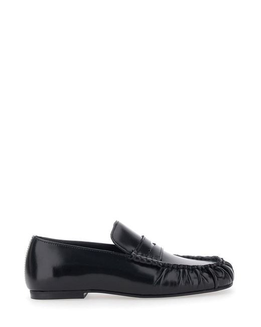 Alohas White Aven Loafers With High-Quality Leather And Rubber Sole Fo for men