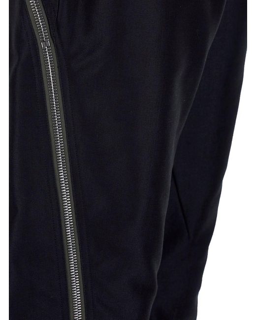 Rick Owens Blue 'Bolan Banana' Pants With Zip Details for men