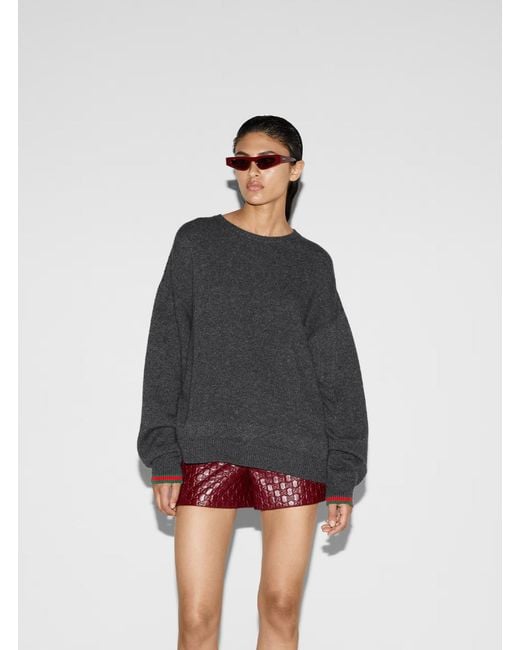 Gucci Gray Sweaters