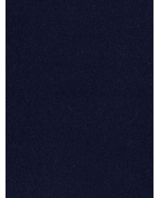 Aspesi Blue Sweater With High Neck And Long Sleeves for men