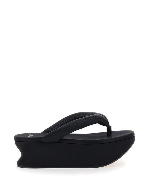 Balenciaga Blue Wedge Sandals Gaeta
