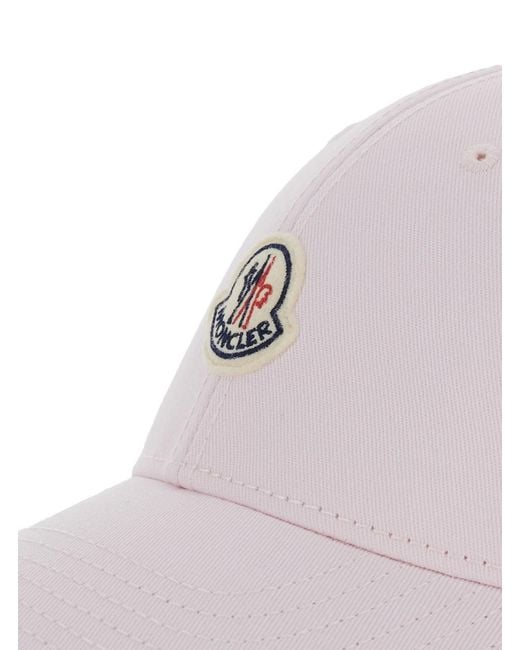 Moncler Pink Baseball Cap