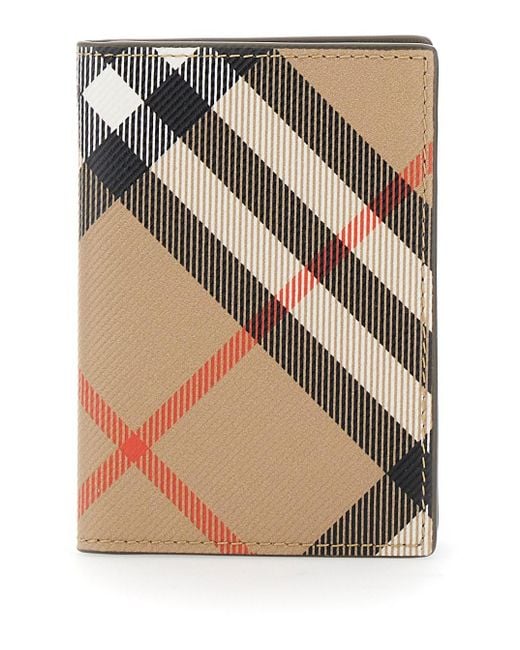 Portacarte burberry uomo best sale