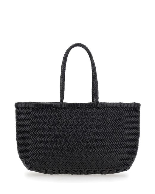 Dragon Diffusion Black 'Bamboo Triple Jump' Tote Bag
