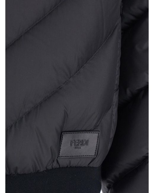 Fendi Black Winter Jackets for men