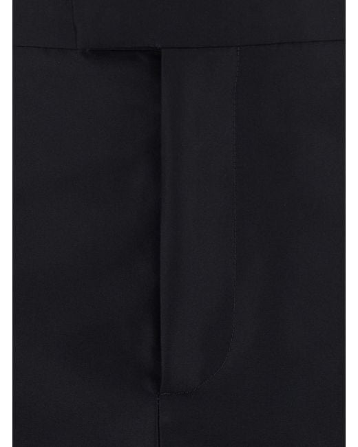 Gucci Blue Skirt Look3 Fine Silk Faille