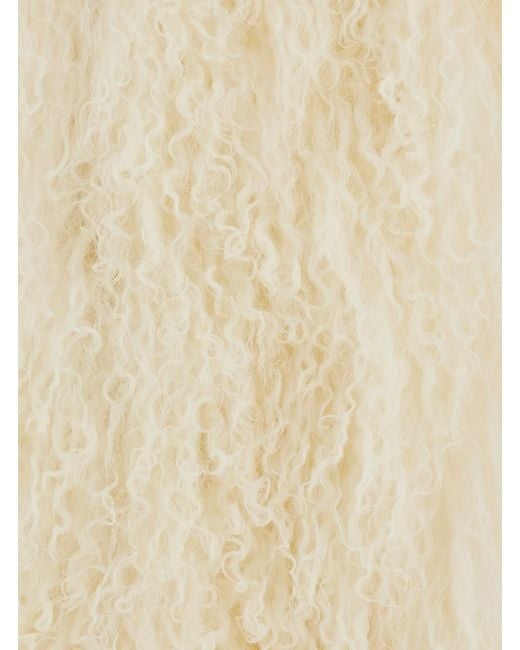 Le Plain Natural Real Lamb Fur Gilet With Tibet Finishes And Color For Wo