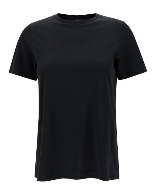 T-Shirt Girocollo di Theory in Black
