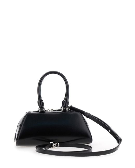 Givenchy Black 'Antigona East West' Mini Handbag With Adjustable And R