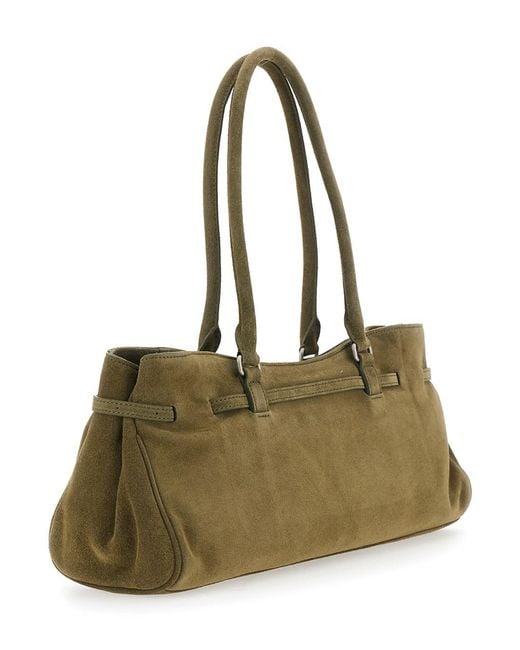 MARGE SHERWOOD Green Soft Grandma Shoulder Bag