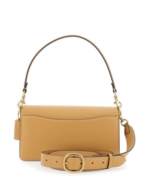 COACH Metallic Tabby 26 Leather Shoulder Bag