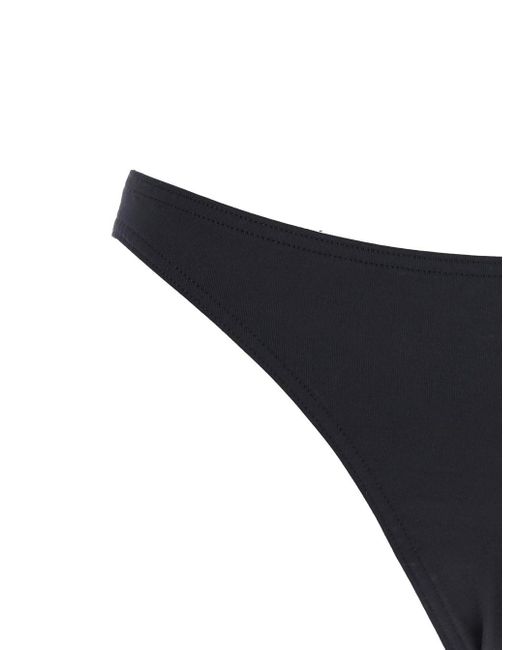 Eres Black 'Fripon' Bikini Bottoms With Low Waist