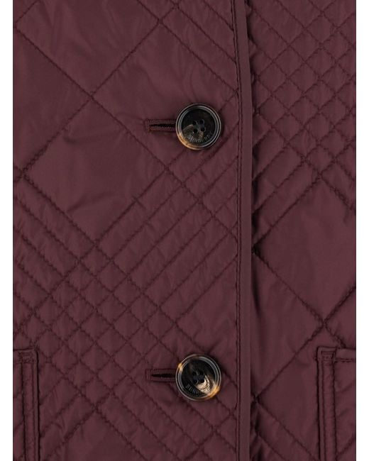 Burberry Purple Fernleigh Lth