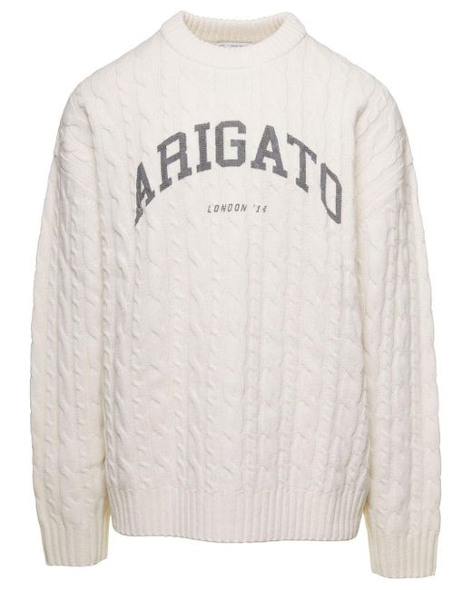 Axel Arigato Gray Prime Sweater for men