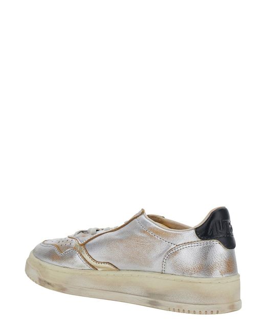 Autry White Sneakers Leather Trainers