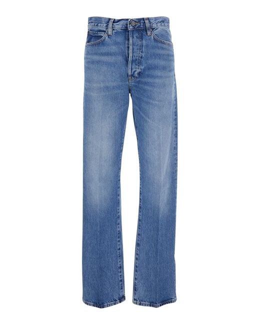 FRAME Blue Jeans 'The Vertical' With Five-Pocket Design