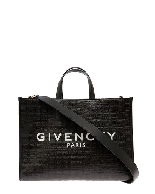 Givenchy G Tote Miedium Tote Bag in Black | Lyst