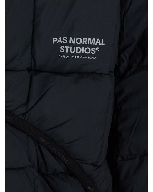 Pas Normal Studios Blue Off-Race Down Liner Jacket With Padding, Tech Fabri for men