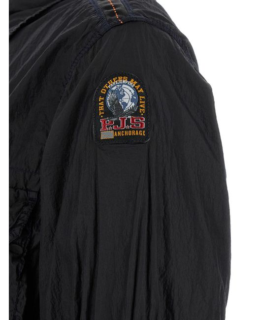 Parajumpers Black Jannik Lightweight Jacket for men