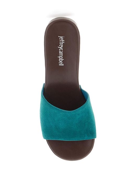 Jeffrey Campbell Green Sandals Cambrie Leather