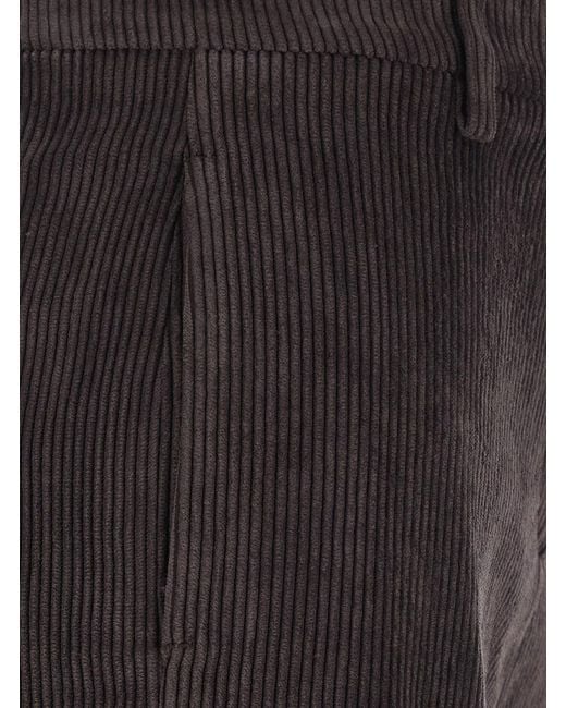 Le Plain Black Pants With Wide Leg