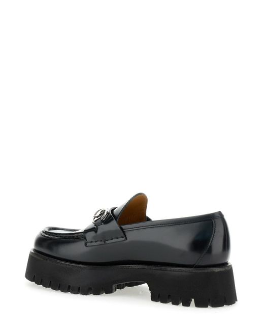 Gucci Black Loafer With Horsebit