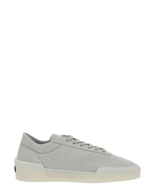 Fear Of God Gray Aerobic Low' Low Top Sneakers for men