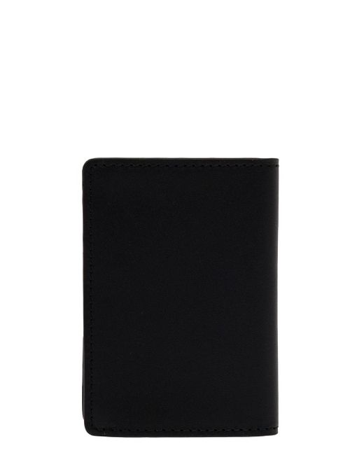 A.P.C. 'stefan' Black Card-holder With Embossed Logo In Leather Man for ...