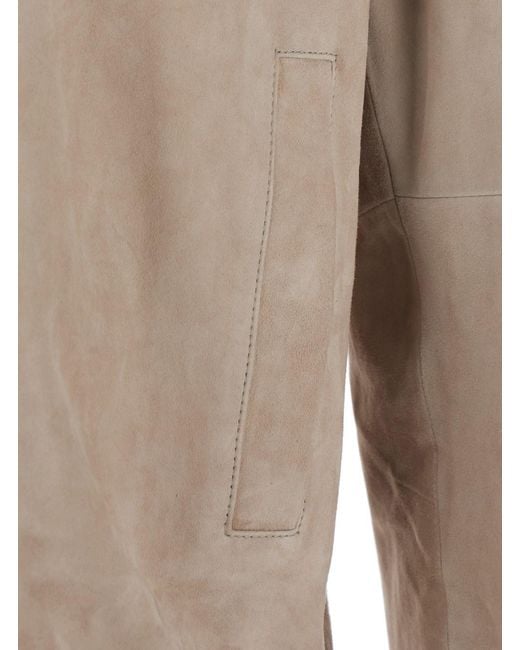 Arma Natural Jacket With Classic Collar for men