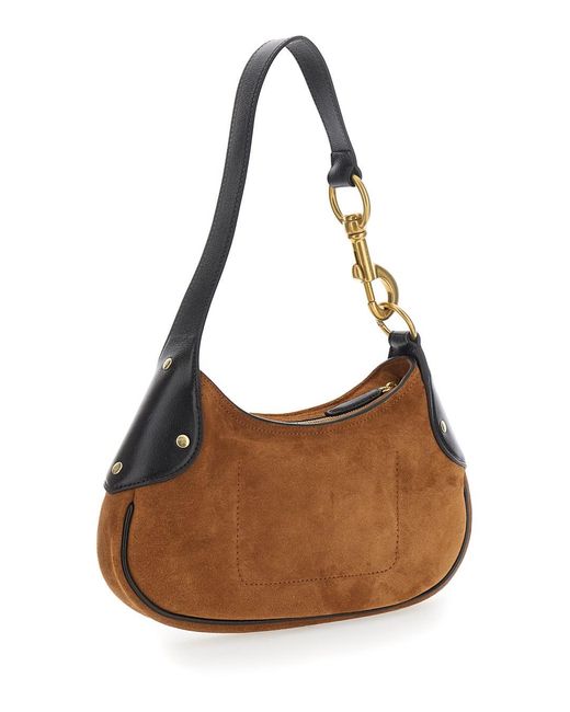 Mulberry Brown Small Hackney Shoulder Bag Vintage Oak