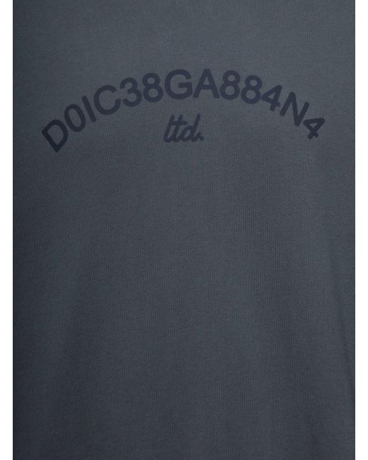 Dolce & Gabbana Blue Hoodie for men