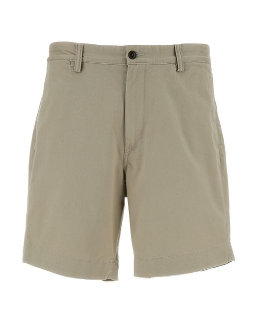 Polo Ralph Lauren Gray Bermuda Shorts With Welt Pockets for men