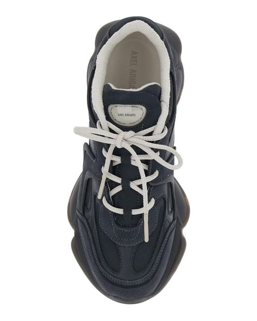 Axel Arigato Black 'Eris' Low Top Sneakers With Logo Patch On The Tongue for men