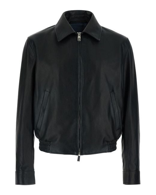 Bluson di Versace in Black da Uomo
