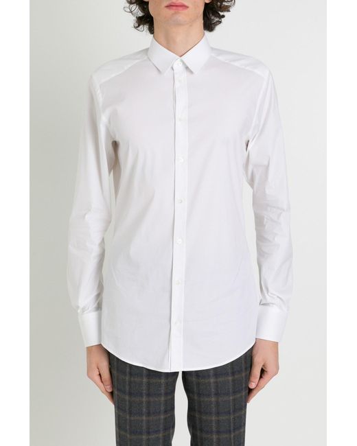 Dolce & Gabbana White Classic Shirt for men