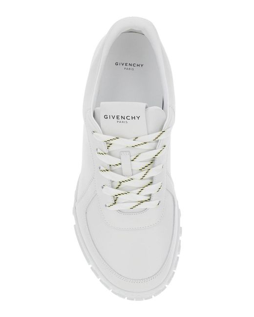 Givenchy White Glide Runner Sneakers With Contrasting Details for men
