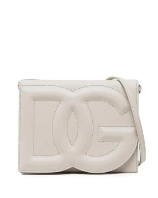 Dolce & Gabbana Natural Dg Flat Bag