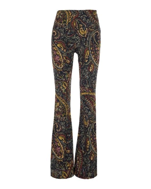 Etro Gray Bootcut Pants